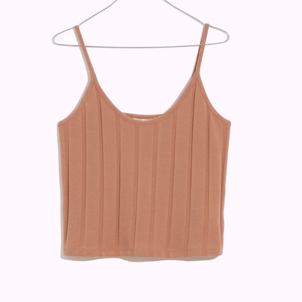 Madewell Ribbed Sweater-knit anytime cami top